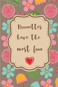 The Brunettes Travel Journal Adventures Await