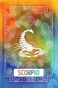 Scorpio Zodiac Journal the Scorpion