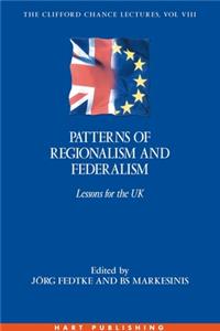 Patterns of Regionalism and Federalism