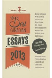 Best Canadian Essays 2013