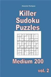 Killer Sudoku Puzzles - Medium 200 vol. 2