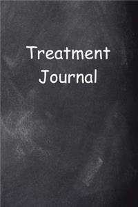 Treatment Journal Chalkboard Design