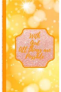 With God All Things Are Possible- Lights