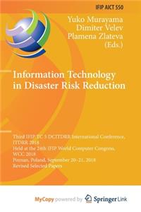 Information Technology in Disaster Risk Reduction