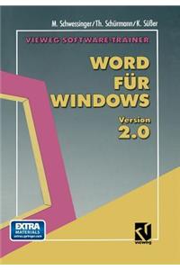 Vieweg Software-Trainer Word Für Windows 2.0