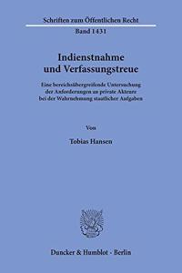 Indienstnahme Und Verfassungstreue