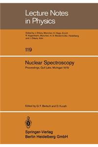 Nuclear Spectroscopy