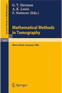 Mathematical Methods in Tomography