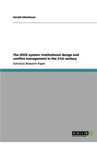 OSCE system