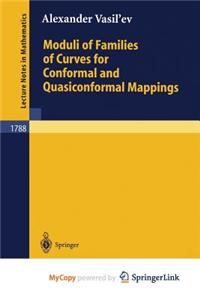 Moduli of Families of Curves for Conformal and Quasiconformal Mappings