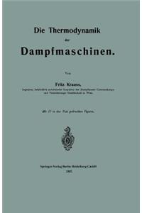 Thermodynamik Der Dampfmaschinen