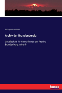 Archiv der Brandenburgia