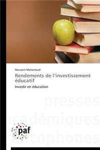 Rendements de L Investissement Éducatif