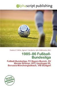 1985-86 Fu Ball-Bundesliga