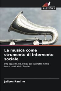 musica come strumento di intervento sociale