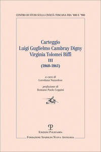 Carteggio Luigi Guglielmo Cambray Digny - Virginia Tolomei Biffi