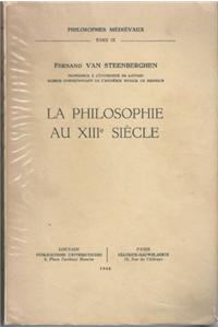 La Philosophie Au Xiiie Siecle