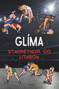 Glíma staðreyndir og litabók