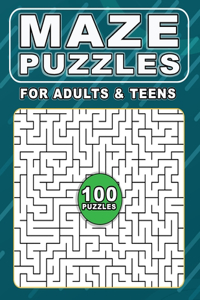 Maze Puzzles For Adults & Teens