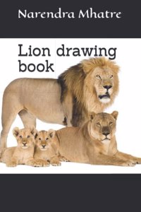 Lion drawing book