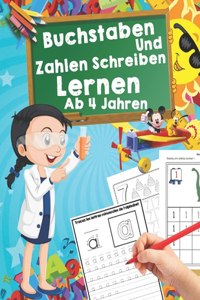 Buchstaben Und Zahlen Schreiben Lernen Ab 4 Jahren