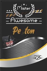 Mister Awesome Peyton Journal
