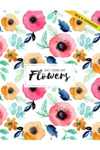 Flowers Coloring Book