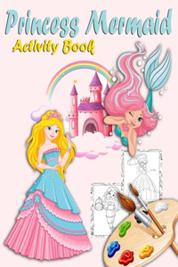 Princess Mermaid Activity Book