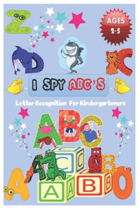 I SPY ABC's Letter Recognition for Kindergarteners