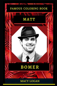Matt Bomer Famous Coloring Book