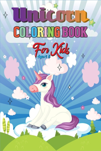 Unicorn Coloring Book for Kids Ages 4-8