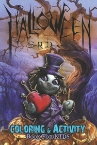 Halloween coloring & Activity books For Kids