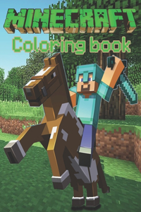 Minecraft coloring book