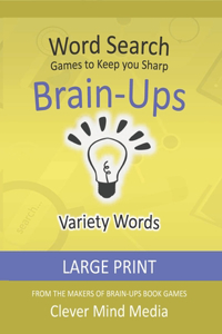 Brain-Ups Large Print Word Search