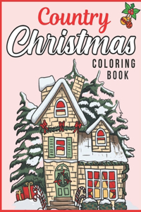 Country Christmas Coloring Book
