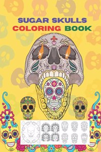 Sugar Skull Coloring Book