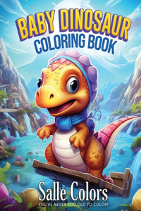 Baby Dinosaur Coloring Book for Kids
