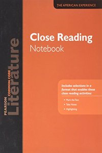 PN Literature 2015 Common Core Close Reading Notebook Grade 11