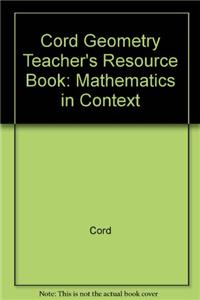 Cord Geometry Teacher's Resource Book