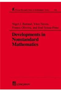 Developments in Nonstandard Mathematics