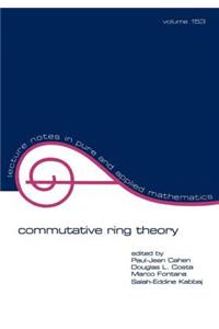 Commutative Ring Theory