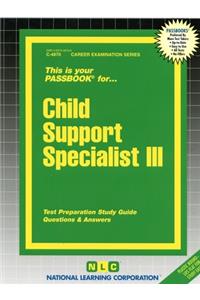 Child Support Specialist III