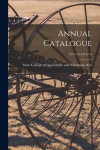 Annual Catalogue; 1911/12-1913/14