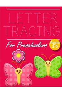 Letter Tracing for Preschoolers Butterfly