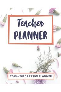 Teacher Planner 2019 - 2020 Lesson Planner