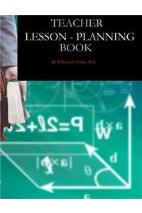 Teacher Lesson-Planning Book
