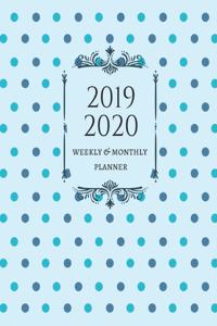 2019 2020 Weekly & Monthly Planner