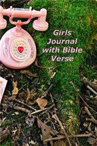 Girls Journal with Bible Verse