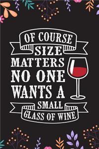 Lined Journal - Notebook with Wine Quote - Wine Inspired Gifts