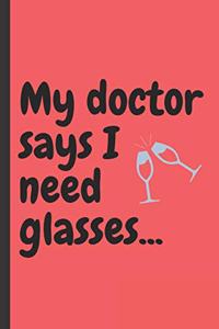 My doctor says i need glasses